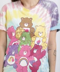Camiseta-Unissex-Ursinhos-Carinhosos-Estampada-Tie-Dye-Manga-Curta-Rosa-9956364-Rosa_4 Camiseta-Unissex-Ursinhos-Carinhosos-Estampada-Tie-Dye-Manga-Curta-Rosa-9956364-Rosa_4