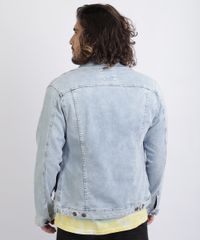 Jaqueta-Jeans-Unissex-Trucker-em-Moletom-com-Bolsos-Azul-Claro-9952759-Azul_Claro_3 Jaqueta-Jeans-Unissex-Trucker-em-Moletom-com-Bolsos-Azul-Claro-9952759-Azul_Claro_3