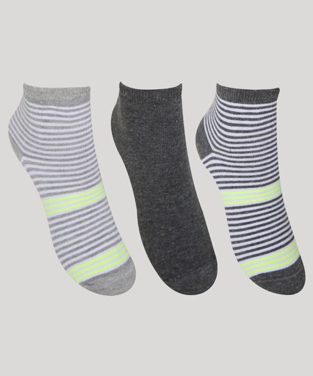 Kit-de-3-de-Meias-Femininas-Listrada-Cano-Medio-Multicor-9957631-Multicor_1 Kit-de-3-de-Meias-Femininas-Listrada-Cano-Medio-Multicor-9957631-Multicor_1