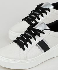 Tenis-Feminino-Oneself-com-Recorte-Metalizado-Branco-9955254-Branco_3