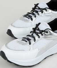 Tenis-Masculino-Oneself-Chunky-com-Recortes-Metalizado--Branco-9955258-Branco_4