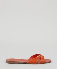 Rasteirinha-Feminina-Oneself-com-Tiras-Largas-Laranja-9955243-Laranja_2
