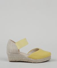 Sandalia-Espadrille-Feminina-em-Suede-com-Elastico-Amarelo-9959283-Amarelo_2