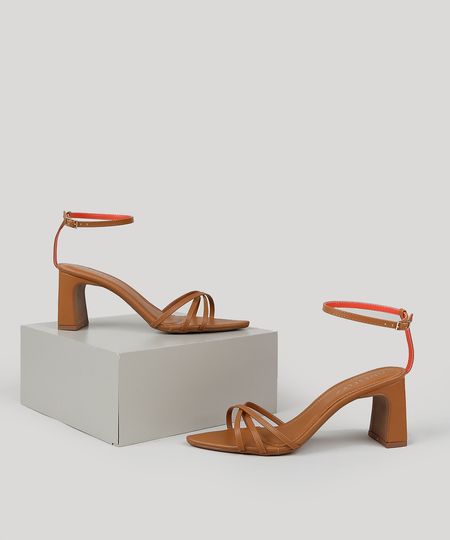 Sandalia-Feminina-Oneself-Salto-Reto-Marrom-9955238-Marrom_1