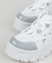 Tenis-Feminino-Oneself-Sneaker-Chunky-com-Strass-Branco-9955108-Branco_3