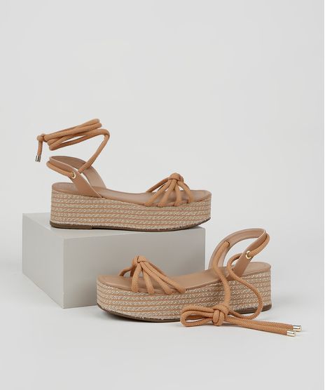 Sandalia-Feminina-Oneself-Flaform-com-No-Marrom-9955237-Marrom_1