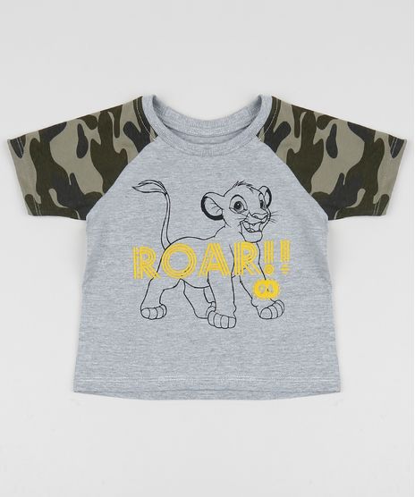 Camiseta-Infantil-Simba-o-Rei-Leao-Raglan-Manga-Curta-Camuflada-Cinza-9957869-Cinza_1