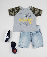 Camiseta-Infantil-Simba-o-Rei-Leao-Raglan-Manga-Curta-Camuflada-Cinza-9957869-Cinza_3