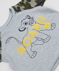 Camiseta-Infantil-Simba-o-Rei-Leao-Raglan-Manga-Curta-Camuflada-Cinza-9957869-Cinza_4