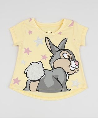Blusa-Infantil-Coelho-Thumper-Manga-Curta-Amarela-9958115-Amarelo_1
