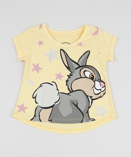Blusa-Infantil-Coelho-Thumper-Manga-Curta-Amarela-9958115-Amarelo_1 Blusa-Infantil-Coelho-Thumper-Manga-Curta-Amarela-9958115-Amarelo_1