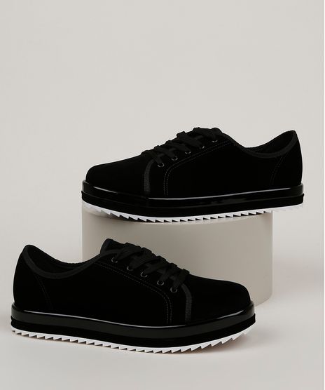 Tenis-Feminino-Nobuck-Beira-Rio-em-Suede-Tratorado-Preto-9958356-Preto_1