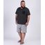 Pijama-Masculino-Plus-Size-Camiseta-Estampada-Listrada-Manga-Curta-Gola-Careca-Preto-9954419-Preto_1