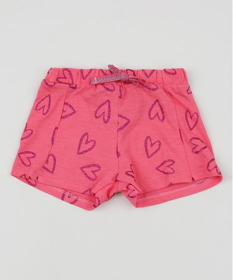 Short-Infantil-Estampado-de-Coracoes-Rosa-9946483-Rosa_1