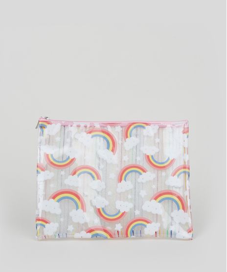 Necessaire-Feminina-Transparente-Arco-Iris--Rosa-1-9642866-Rosa_1_1
