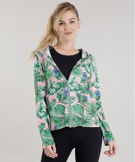 Jaqueta-Ace-Estampada-de-Folhagem-com-Capuz-Rose-8710236-Rose_1