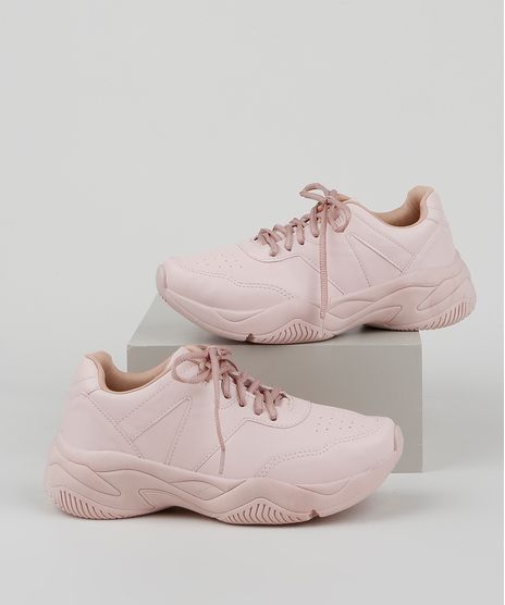 Tenis-Feminino-Oneself-Sneaker-Chunky-com-Recortes-Rosa-9955253-Rosa_1