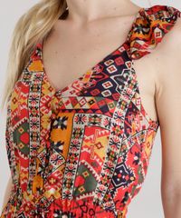 Vestido-Longo-Estampado-Etnico-Amarelo-Escuro-8611180-Amarelo_Escuro_4