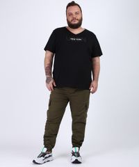 Camiseta-Masculina-Plus-Size--New-York--Manga-Curta-Gola-V-Preta-9956877-Preto_3