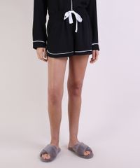 Short-de-Pijama-Feminino-com-Vivo-Contrastante-e-Amarracao-Preto-9952282-Preto_1