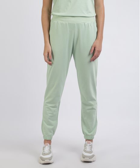 Calca-de-Moletom-Feminina-Mindset-Jogger-Cintura-Media-Verde-Claro-9957123-Verde_Claro_1