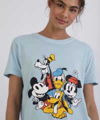 T-shirt-Feminina-Mindset--Turma-do-Mickey--Manga-Curta-Decote-Redondo-Azul-Claro-9953970-Azul_Claro_4