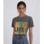 T-shirt-Feminina-Mindset--Amazing-Life--Manga-Curta-Decote-Redondo-Chumbo-9955006-Chumbo_1