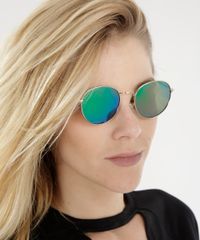 Oculos-de-Sol-Redondo-Feminino-Oneself-Dourado-8399998-Dourado_2