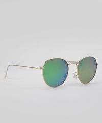 Oculos-de-Sol-Redondo-Feminino-Oneself-Dourado-8399998-Dourado_3