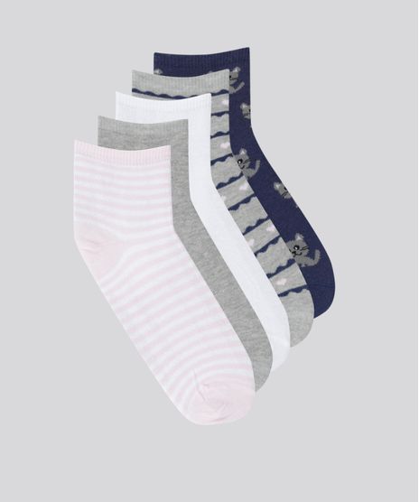 Kit-de-5-Meias-Estampadas-Multicor-8635642-Multicor_1