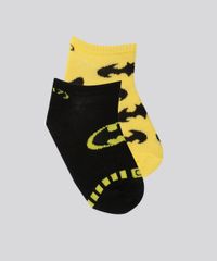 Kit-de-2-Meias-Soquete-Batman-Multicor-8622972-Multicor_1