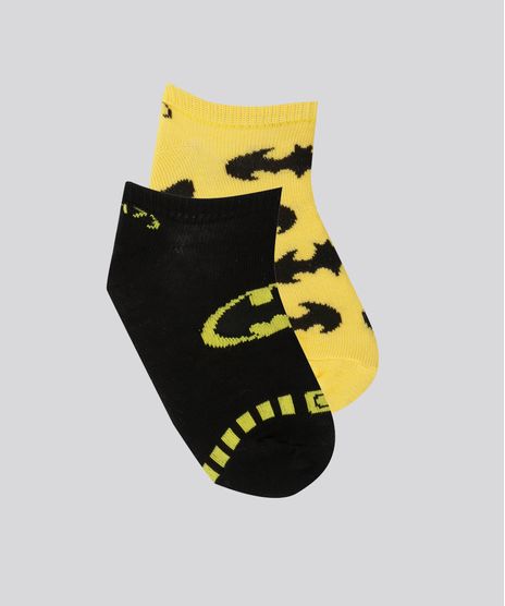 Kit-de-2-Meias-Soquete-Batman-Multicor-8622972-Multicor_1