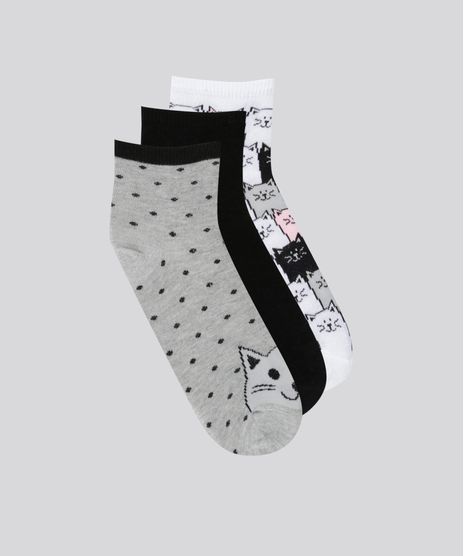 Kit-de-3-Meias-Estampadas-Multicor-8461943-Multicor_1