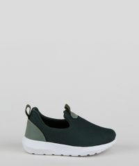 Tenis-Infantil-Sonho-de-Crianca-Knit-Calce-Facil-com-Recortes-Verde-Escuro-9960562-Verde_Escuro_2