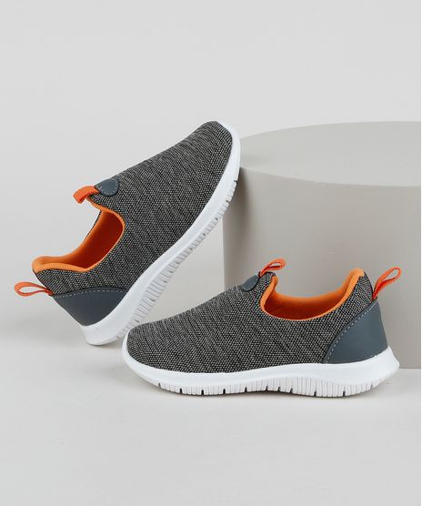 Tenis-Infantil-Sonho-de-Crianca-Knit-Calce-Facil-com-Recortes-Chumbo-9960556-Chumbo_1