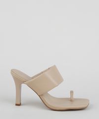Tamanco-Feminino-Oneself-Bico-Quadrado-Salto-Medio-Fino-Bege-9955340-Bege_2