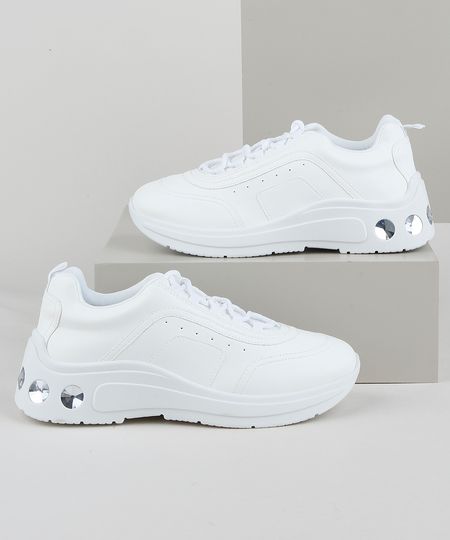 Tenis-Feminino-Zatz-Sneaker-Chunky-com-Strass-Branco-9959540-Branco_1 Tenis-Feminino-Zatz-Sneaker-Chunky-com-Strass-Branco-9959540-Branco_1