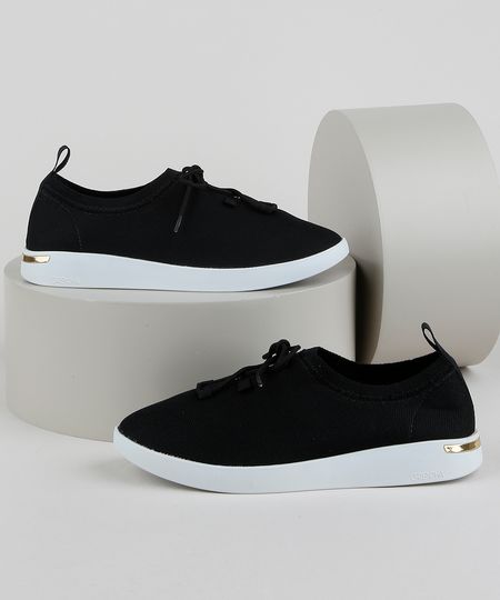 Tenis-Feminino-Grendha-Comfort-Knit-com-Cadarco-Preto-9941671-Preto_1