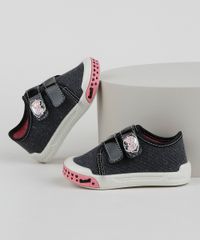 Tenis-em-Jeans-Infantil-Pimpolho-Cachorrinho-com-Velcro-Preto-9959676-Preto_1