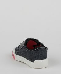 Tenis-em-Jeans-Infantil-Pimpolho-Cachorrinho-com-Velcro-Preto-9959676-Preto_4