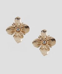 Brinco-Feminino-Flor-com-Strass-Dourado-9935212-Dourado_1