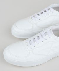 Tenis-Feminino-Oneself-com-Costura-Decorativa-Branco-9955221-Branco_3