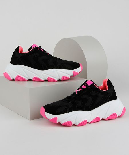 Tenis-Feminino-Zatz-Sneaker-Chunky-com-Recortes-Preto-9959230-Preto_1 Tenis-Feminino-Zatz-Sneaker-Chunky-com-Recortes-Preto-9959230-Preto_1