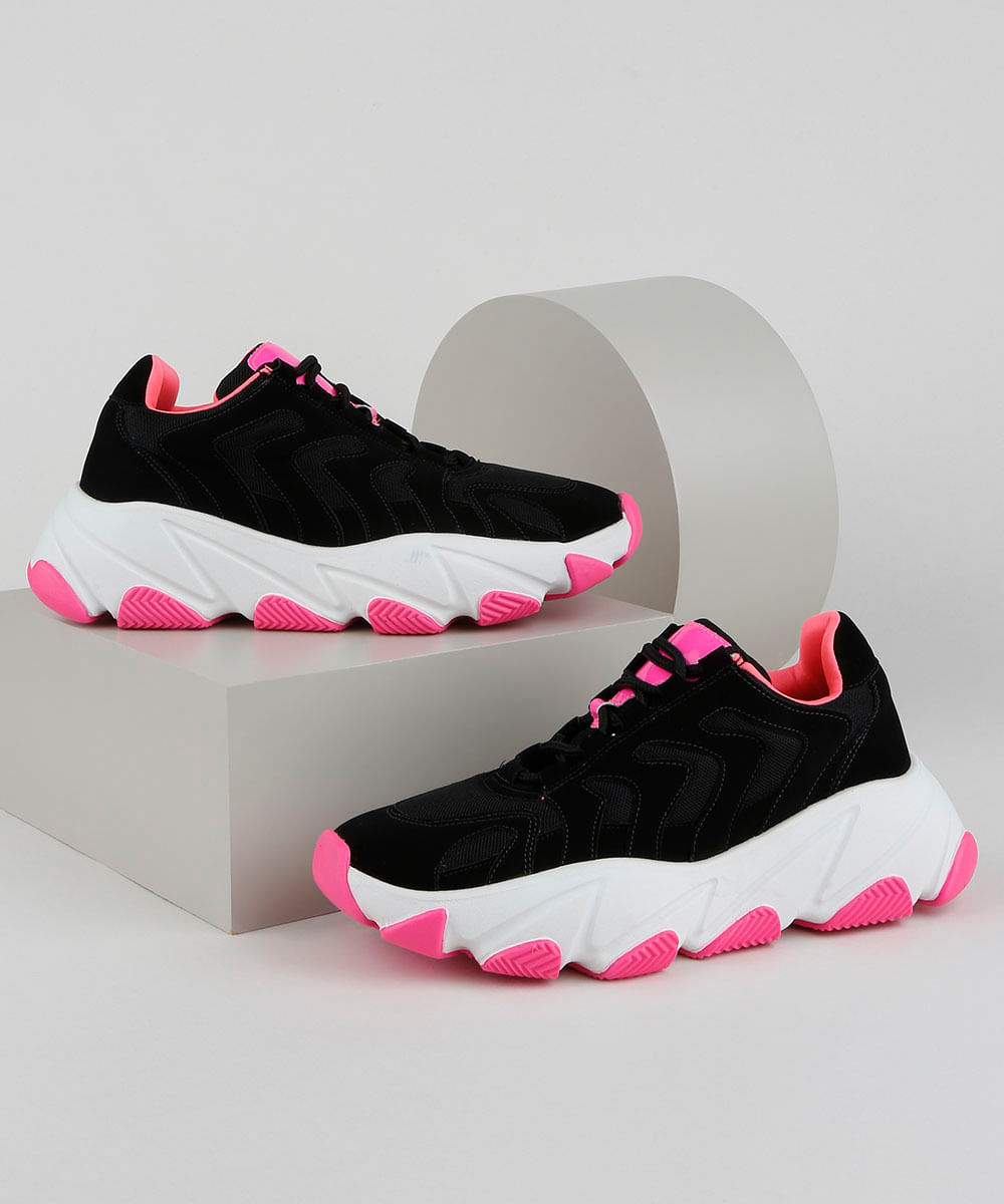 tênis zatz chunky recortes