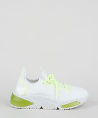 Tenis-Feminino-Zatz-Knit-com-Cadarco-Neon-Branco-9959290-Branco_2