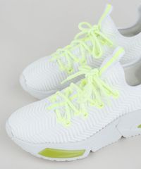 Tenis-Feminino-Zatz-Knit-com-Cadarco-Neon-Branco-9959290-Branco_3