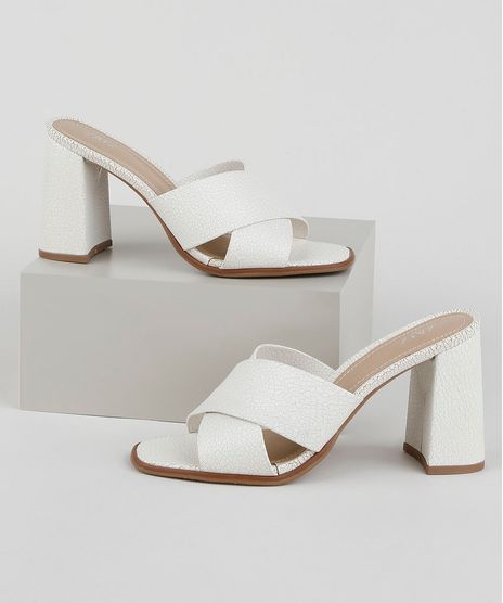 Tamanco-Feminino-Zatz-Bico-Quadrado-Salto-Medio-Grosso-Tiras-Cruzadas-Branco-9959292-Branco_1