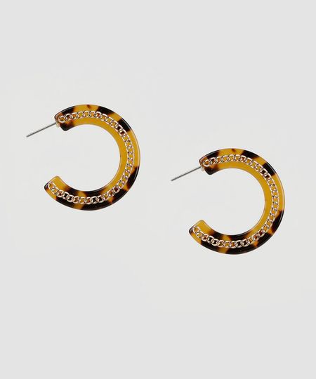 Brinco-Feminino-de-Argola-Acrilico-Tartaruga-Dourado-9935535-Dourado_1