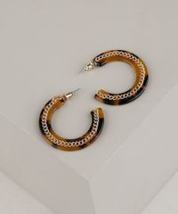 Brinco-Feminino-de-Argola-Acrilico-Tartaruga-Dourado-9935535-Dourado_2