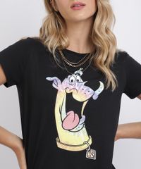 Blusa-Feminina-Scooby-Tie-Dye-Manga-Curta-Preta-9947867-Preto_4